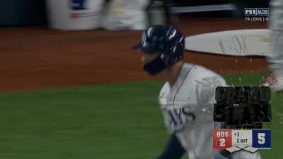 [Highlight] Luplow hits a grand slam to put the Rays up 5-2 in the first inning!