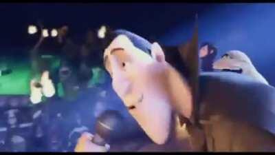 He’s spitting bars