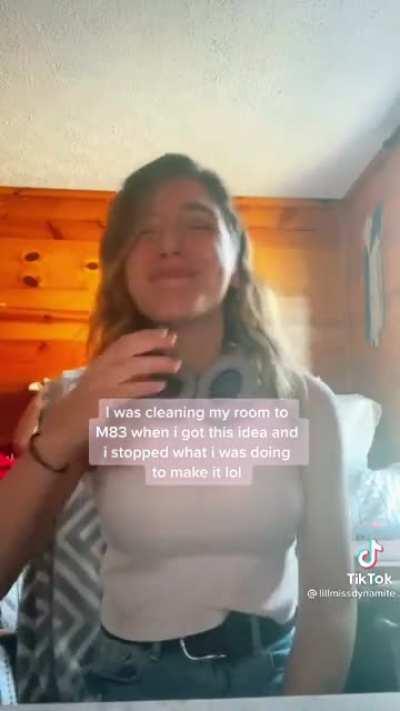 This person's remix/mashup of starwars song with M83 song!!