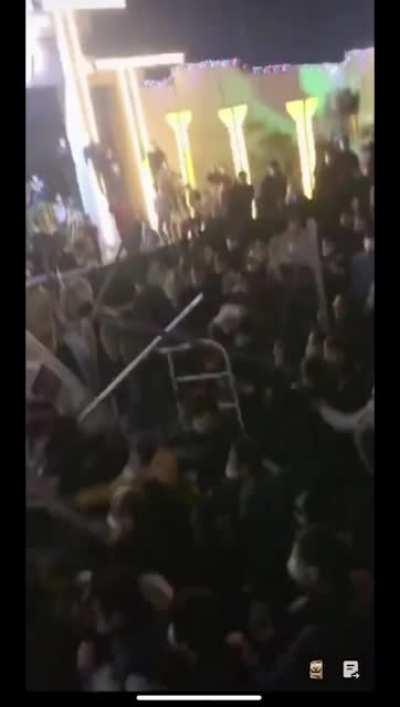 Been seeing this quite a bit and I'm not even out of bed yet. Did I miss the memo on the whole uprising thing?