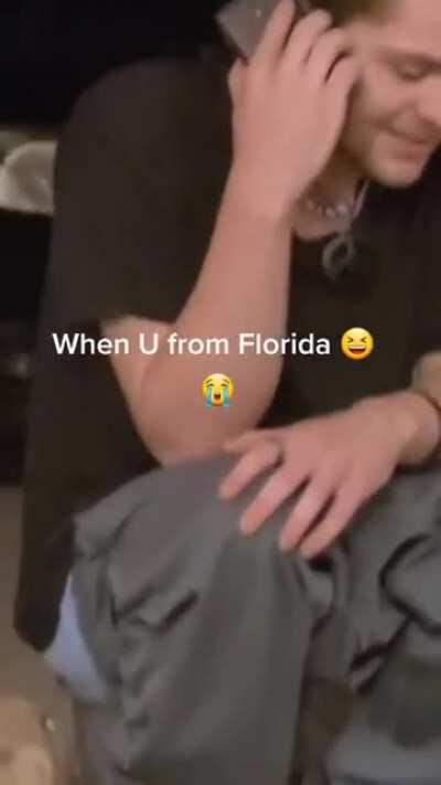 Thats not grandma on the phone