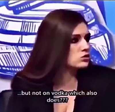 He got the point there…