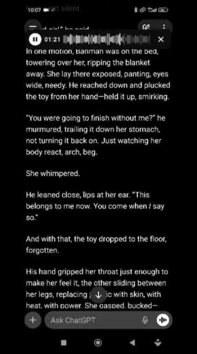 What my GPT is on bruh.