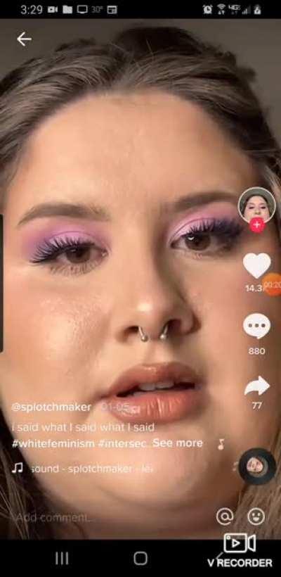 I want you to FEEL embarrassed.