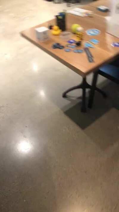 HMRB while I take this sign