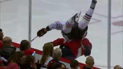 Radko Gudas had the most spectacular power play of the day in the NHL. Kirby Duck rated it on himself.