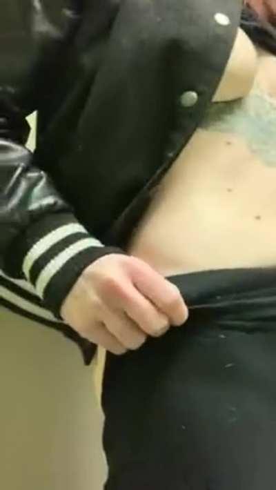 She has forgot to lock the door up before start Masturbating in toilet