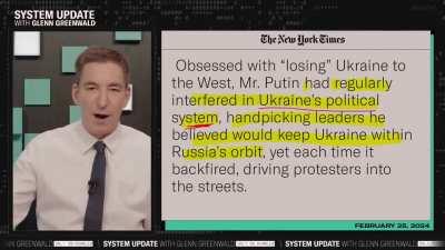 They're accusing Russia of doing exactly what the United States did in Ukraine:The New York Times just had the audacity to accuse Vladimir Putin of meddling in the internal affairs of Ukraine—of attempting to 