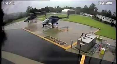 What a ridiculous helicopter accident
