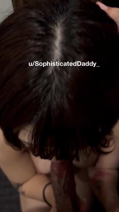 nothing like having an asian girl gobbling and choking on your Indian brown dick