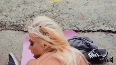 Backshots with Blondie's big ass