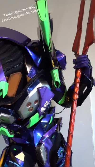 My Unit 01 and Positron Rifle :)