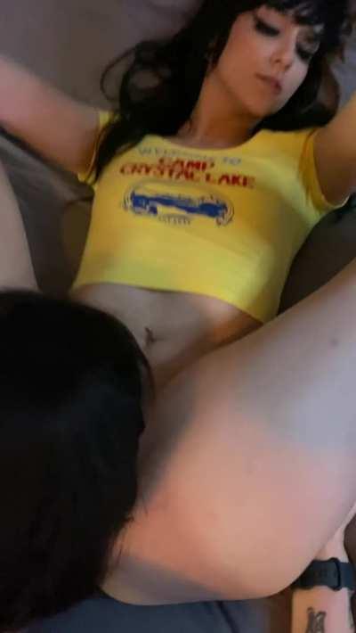 Ate my friends pussy after a spooky party (OC)