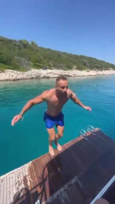 WCGW doing a back flip 