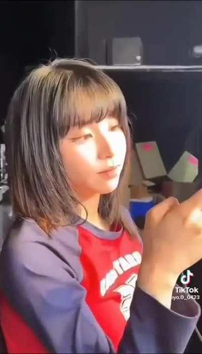 In my dreams, I would like to kiss those beautiful pink lips, but it's only a dream 😔