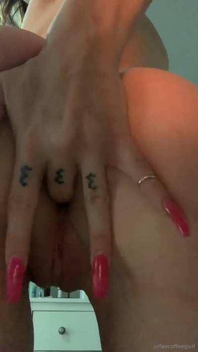 Touching from behind