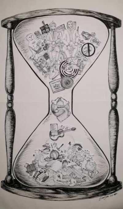 Unus Annus Stop Motion Animation (you can find detail shots on my Instagram @entenseele)