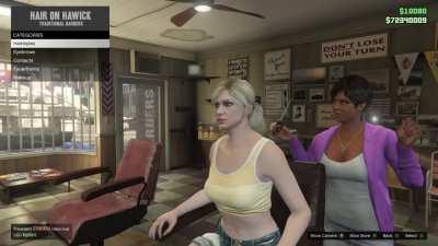 Guess I was getting a haircut in a war zone