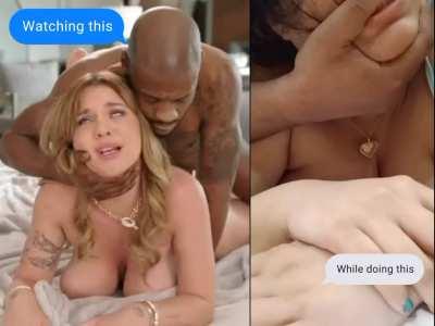 Helping mom in doing what she was watching