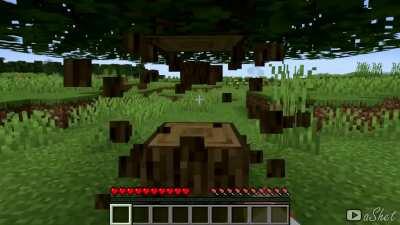 Kiryu playing minecraft