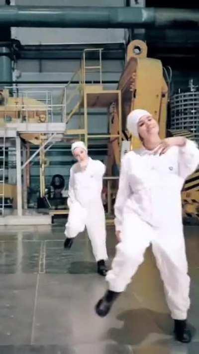 Tiktok on the background of nuclear fuel