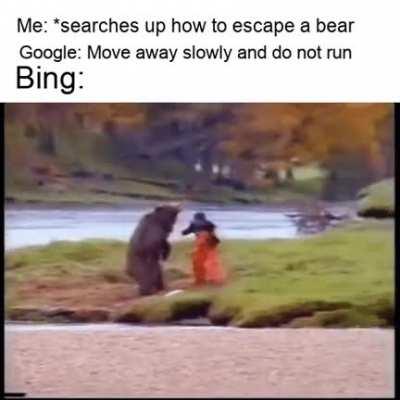 The name is Bing. Microsoft Bing