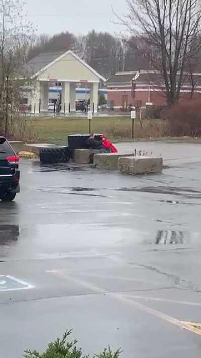 Love it when customers tell us there’s suspicious activity in the parking lot