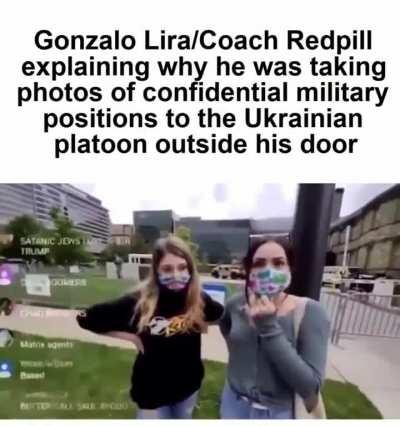 Gonzalo Lira/Coach Redpill was detained by the Ukrainian SBU for exchanging pics of the Ukrainian army to Russia for cash. He broke and gave up 5 Russian collaborators in exchange for being deported. RIPBOZO🗿