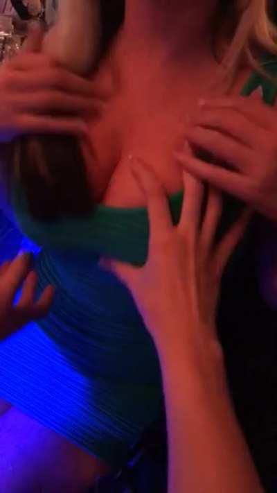 Gotta touch them in a club