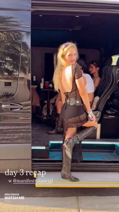 Coachella Day 3 via IG Story 4/14/25