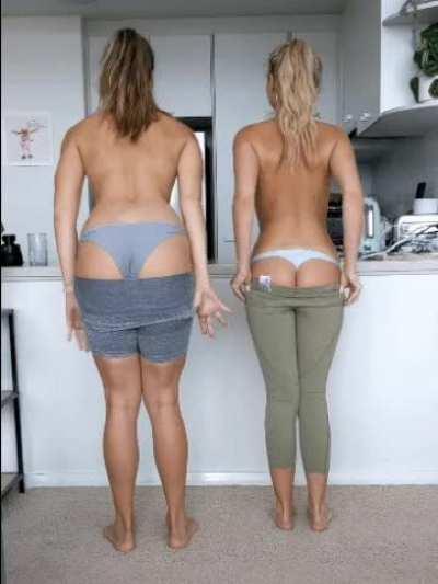 Could you handle two workout buddies? [F]