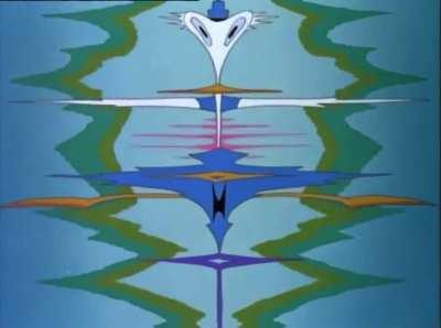 The Three Caballeros (1945), by far one of my favourite movies to watch on acid! Highly recommended.