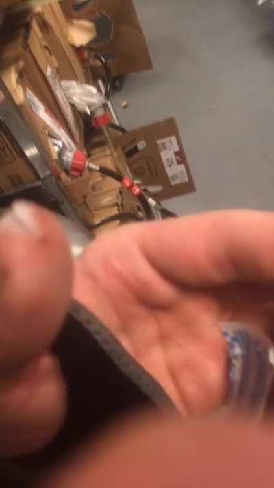 2 years ago I cut through my thumb with a kitchen knife at work