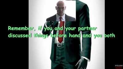 Agent 47 special message, just for you (V-day video)