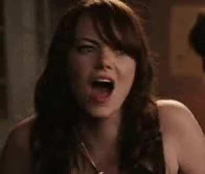 Holy fuck! Emma Stone has an amazing face!