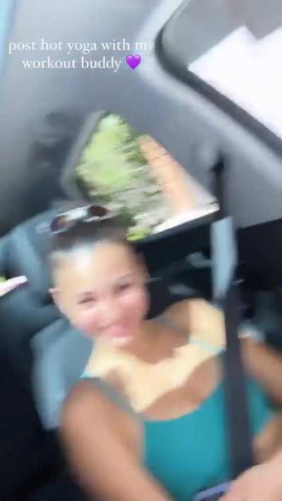 Post hot yoga with Victoria 9/7/2023