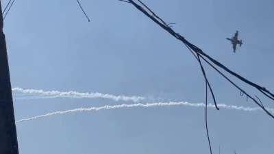 SU-25s near Chasov Yar.