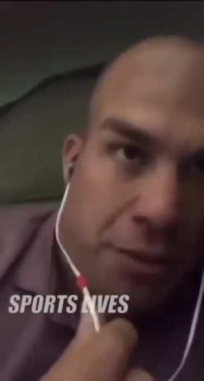 Me talking about a fighters camp to a friend after taking 2 blinkers