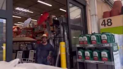 Annoying guy was doing a 