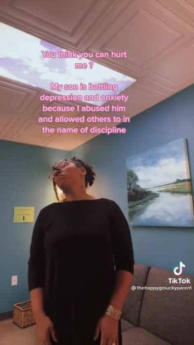 Wtf... Why's she acting like the victim in the situation?