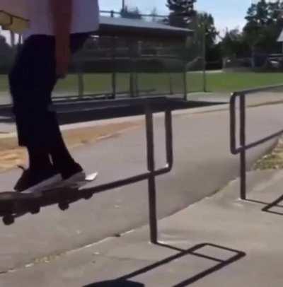 When you ditch physics class to go skateboarding.