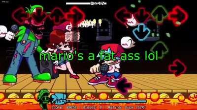 one day i found mario but different