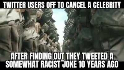 The soldiers marching are really satisfying