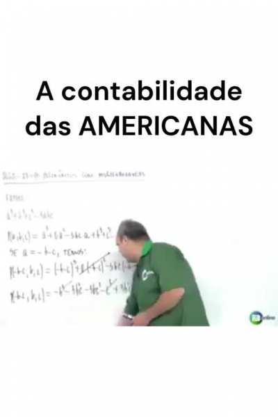 A contabilidade das americanas