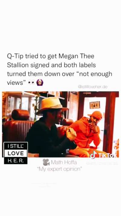 The Legendary Hip Hop Legend QTip was Megan’s first co-sign. He tells the story of his time with Megan and her Mom.