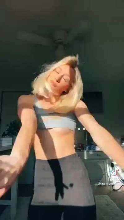 Orange butterflies tongue out