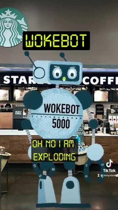 Please Enjoy This Epically Triggering New Character: “WokeBot5000”!