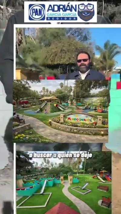 Vamos a remodelar el Parque Infantil, van a ver que si.