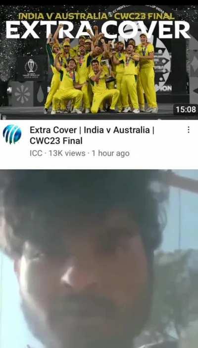Here comes ICC with its  usually shit on YouTube 
