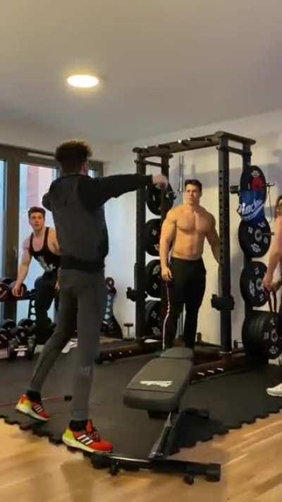 First day at the gym